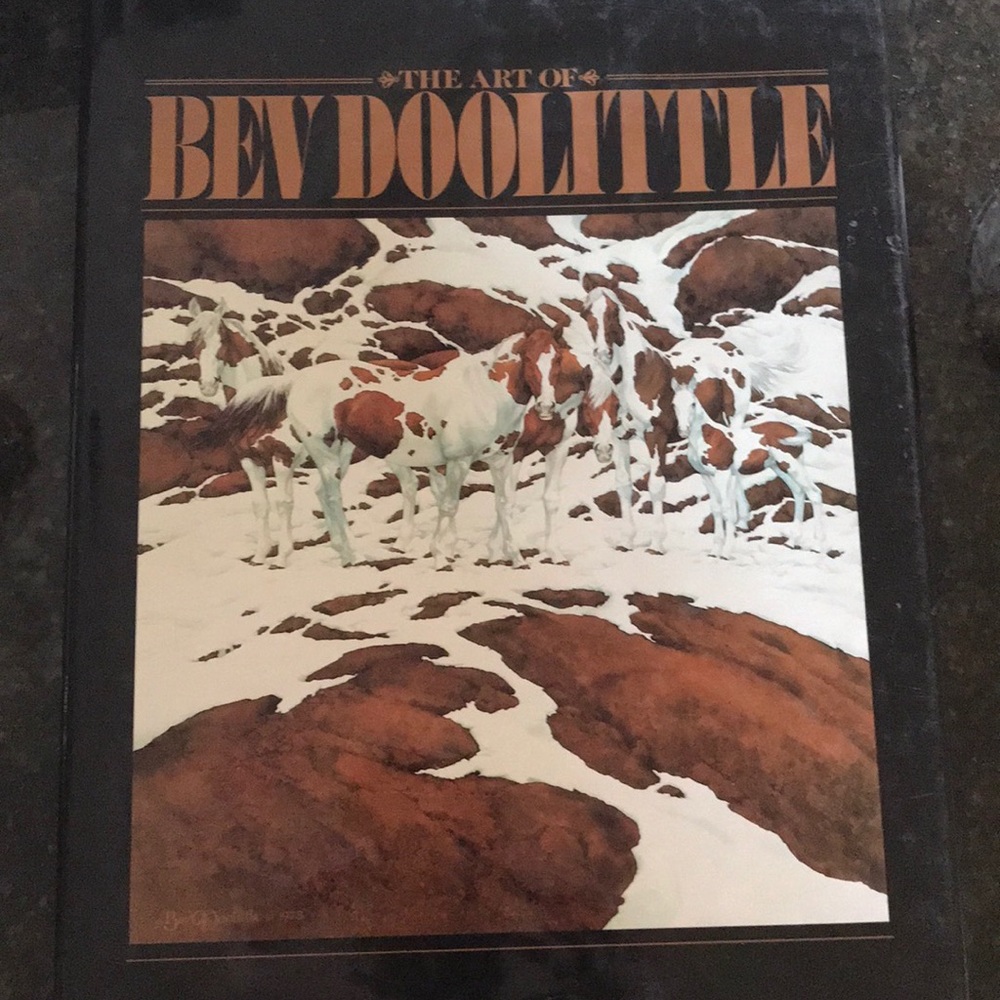 The Art of Bev Doolittle hardback picture book